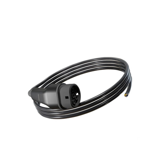 EV Shack Tethered EV Charging Cable